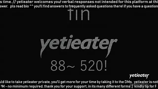 yetieater webcam