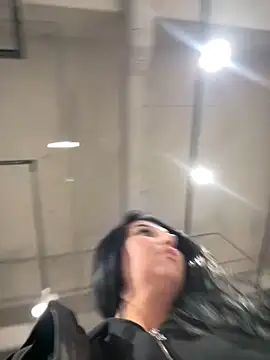 tisha_busty (F milf) - DILDO FUCK my BIG BOOBS in public WC🚽