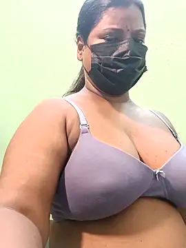 tamil-butterfly (F milf) - Full Nude with my firm boobs massage