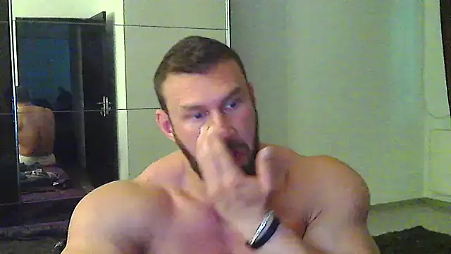 muscularkevin (M young) - 25 flash, creamy cum at goal :x:x