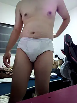 japanesemask (M young) - Make him wear only his briefs.