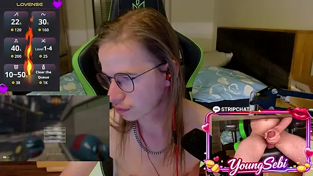 YoungSebi webcam
