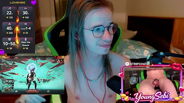 YoungSebi webcam