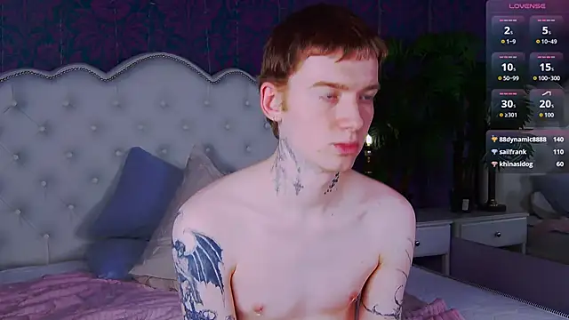 justtjustin (M twink) - cum show