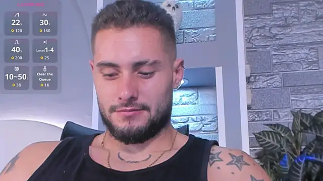 dominic_de_luca (M young) - hard cock and pre cum