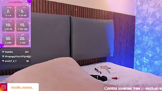 nicolleeevanss (F young) - Hot striptease & tease my pretty boobs