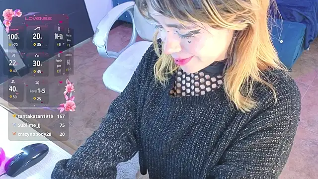 ninasakura_eup (F young) - 💙🫐CLIPS ON THE TITS+PLUG ANAL💙🫐