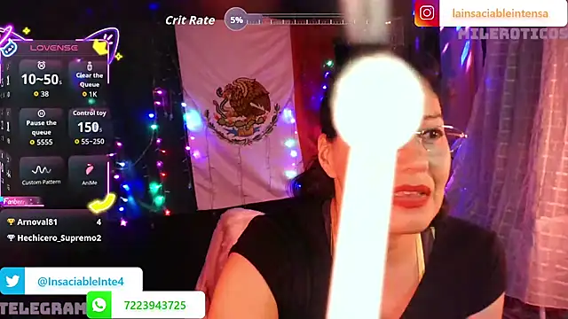 LaInsaciableIntensa webcam