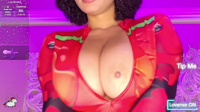 malaikabrown (F young) - 😈 Machine titty-fuck