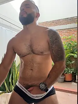 mike_savage3 (M young) - Hairy big chest hairy bigcock jerking