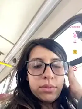 maggie_fox3 (F young) - SHOW in the bus public