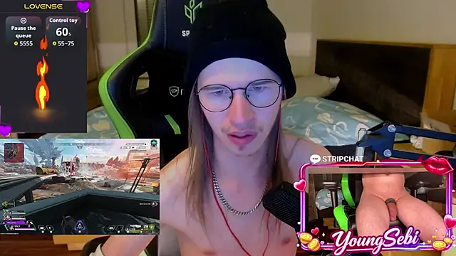 YoungSebi webcam