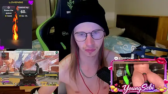 YoungSebi webcam
