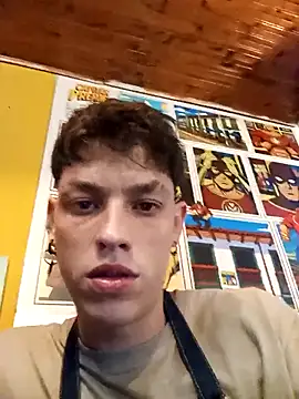 blackninja66 (M young) - CUM SHOW EN LA BOCA