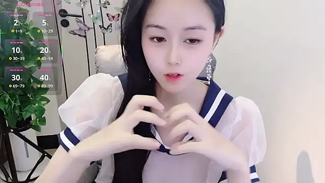 dear-yuner (F young) - 上空揉胸＋性感m腿2分钟