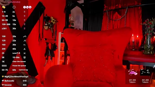 MistressAndre webcam