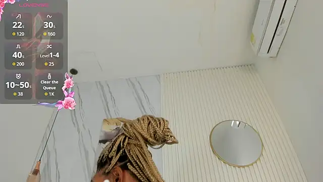 afro_luna (F young) - Sloopy blowjob
