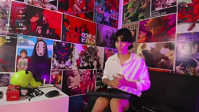 cheys_mast (M twink) - secretary against the wall