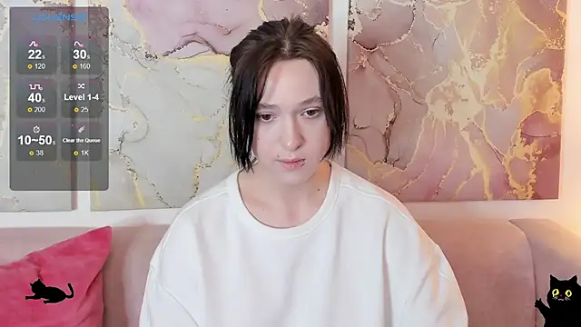 fiamoory (F teen) - play with my nipples