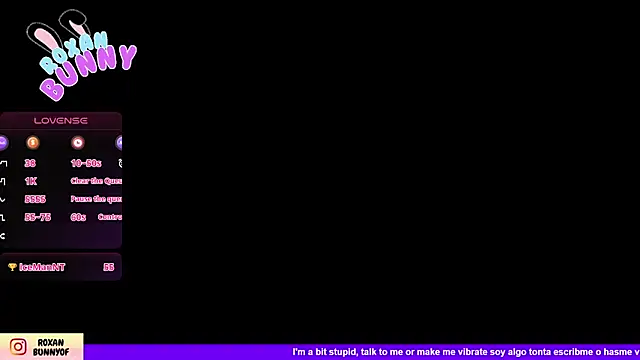 Roxanbunny1 webcam