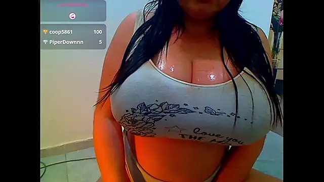 bigcocksexyluisa (T milf) - SELFSUCKand CUM #huge ttits#bigdick#ass
