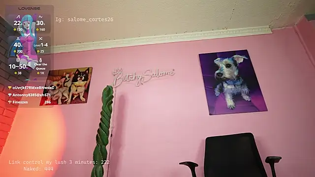 BitchySalome webcam