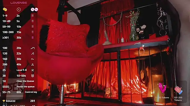 MistressAndre webcam
