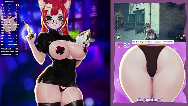 lewdfoxy_vt (F young) - Take off 1 item of cloth + Link in chat