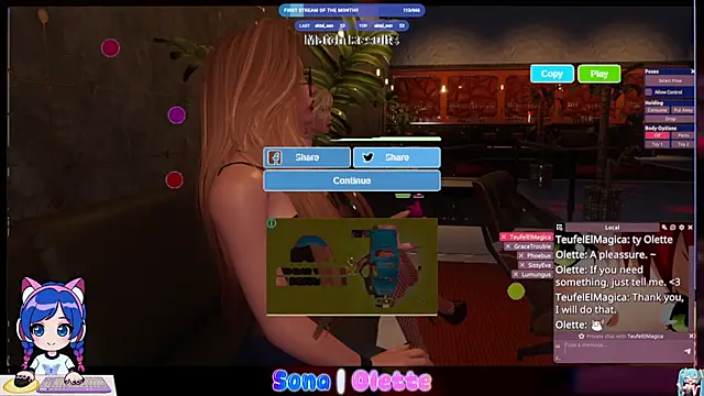 SonaBoobvelle webcam