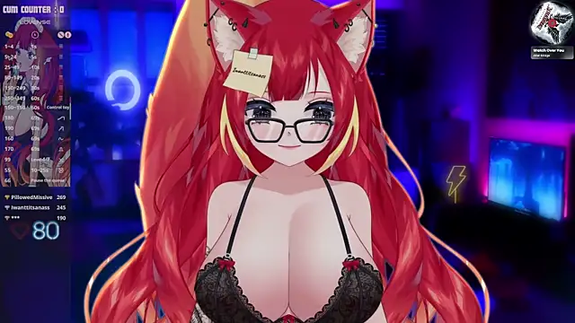 lewdfoxy_vt (F young) - ASMR spanking + Free link in chat