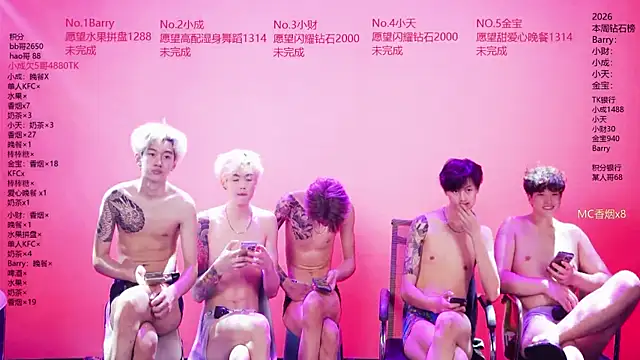 eagle-five001 (Ask my age) - 集体更换性感内裤＋指定一人性感舞蹈