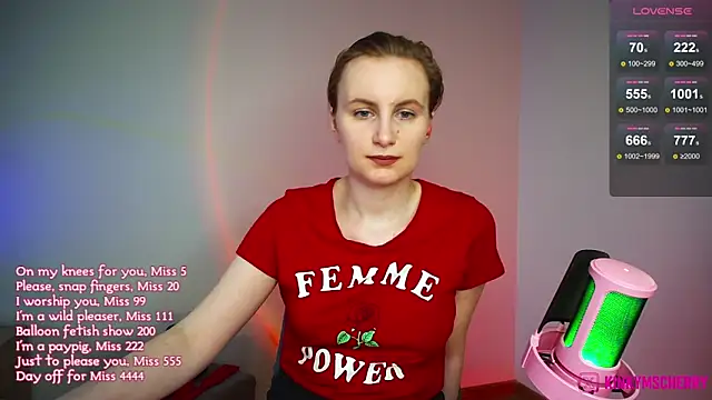 KinkyMissCherry webcam