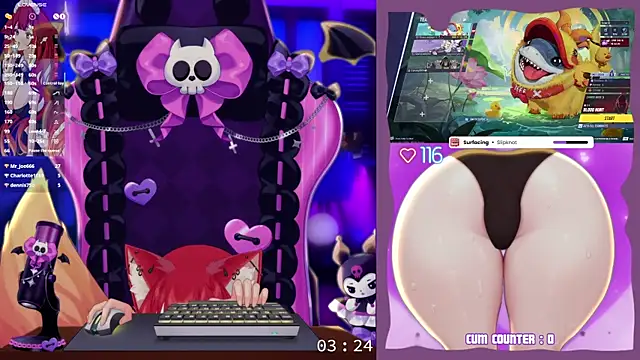 LewdFoxy_VT live sex cam