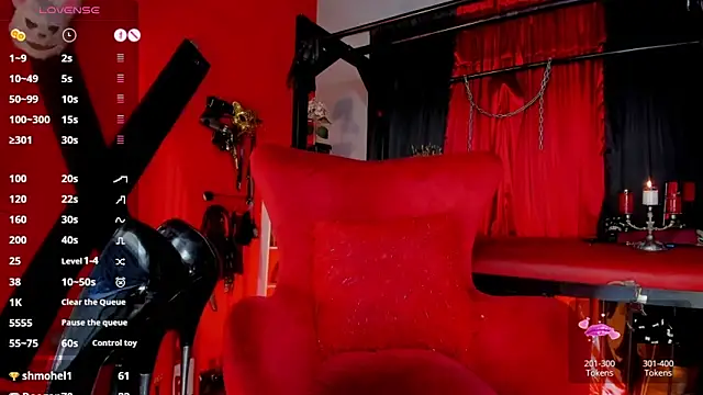 MistressAndre webcam