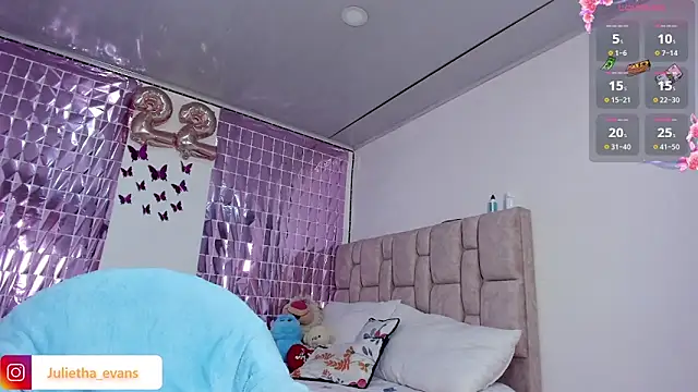 Julietha-evans webcam
