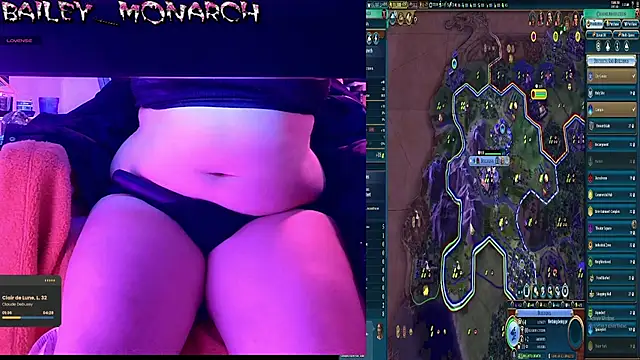 baileymonarch (T young) - cum on fuck machine