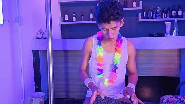 dave_eliot (M twink) - jerk-off and anal fingers x10min