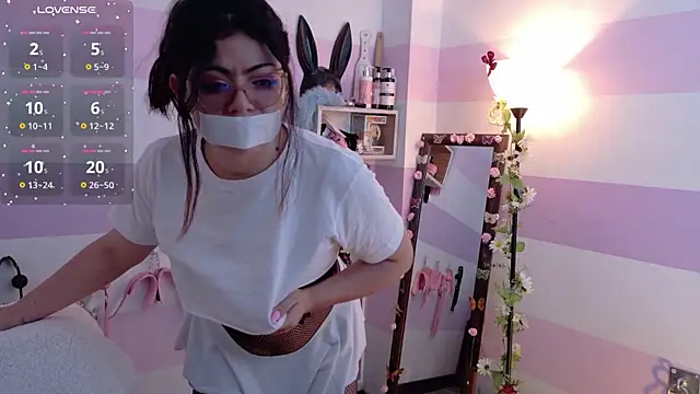 catwhite_ (F young) - Put Nipple clamp vibe(gemini) ctrl 2min