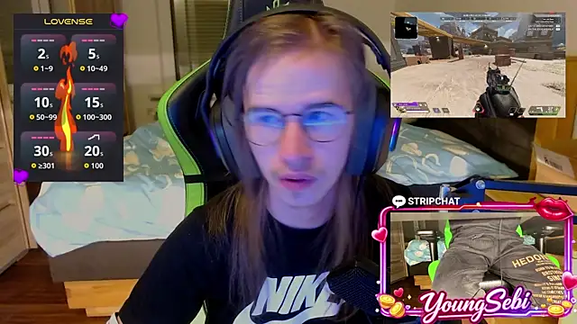 YoungSebi webcam