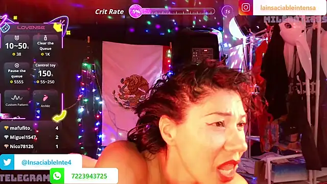 LaInsaciableIntensa webcam