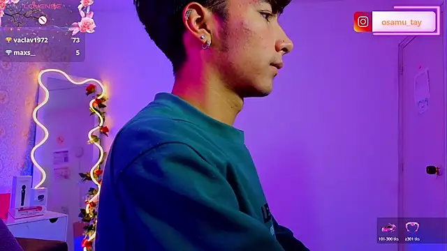 osamu_tay (M twink) - dildo + domi🙈🖤