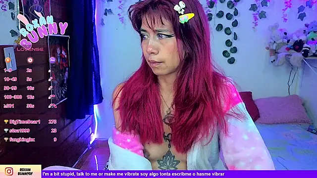 Roxanbunny1 webcam