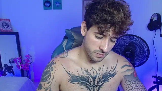 ares_blue (M young) - SHOW CUM