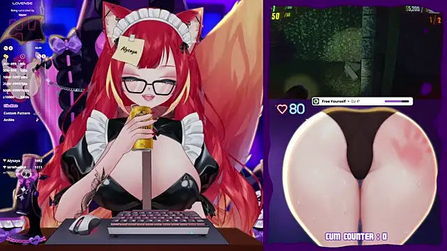 lewdfoxy_vt (F young) - Pussy play tease (no pussy view)