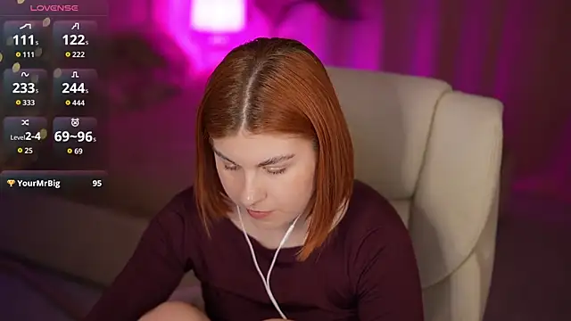GingerPinky webcam