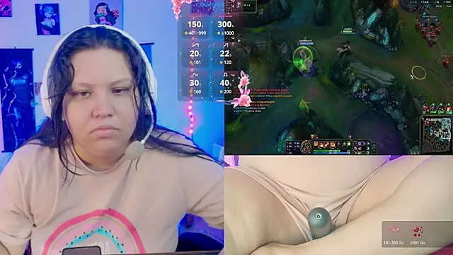 crystal7u7 (F young) - OIL BOOBS + CLAMPS BOOBS