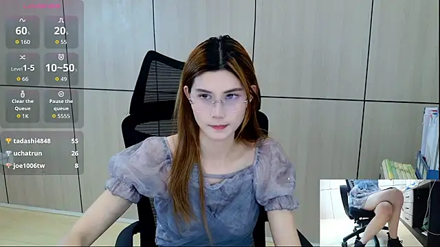 zhen-68 (F young) - 办公室女秘书，国王小粉控制3分钟
