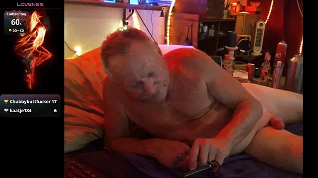 pussyeat2please (M grandpa) - fuck my ass with big dildo  ass towards