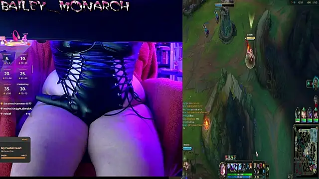 baileymonarch (T young) - cum on fuck machine