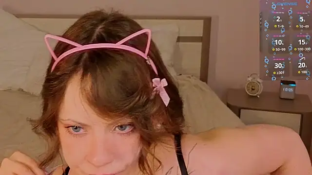 ericamoonn (F teen) - suck finger + eye contact